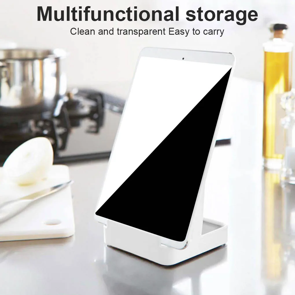 حامل مغرفة المنزل، حامل ملعقة شوربة، غطاء صينية، حامل ملعقة، منظم أدوات المطبخ، رف غطاء الوعاء، أبيض