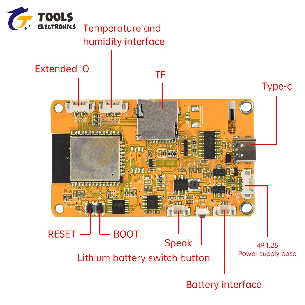 ESP32 2,4 Zoll 240 * 320 kapazitives Touch-Display Typ C WiFi BT Entwicklungsboard Smart Display