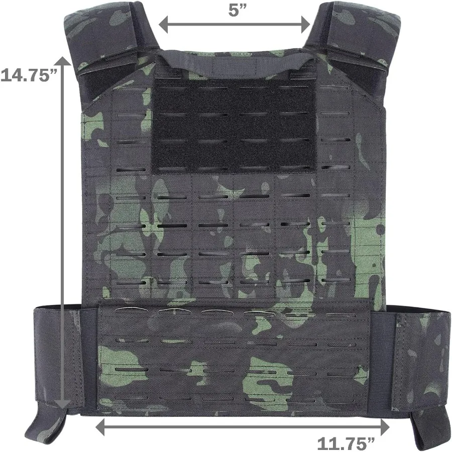 سترة مرجحة قابلة للتعديل من EVERLIT بوزن 14 رطل و20 رطل تتضمن الوزن لتدريبات وزن الجسم واللياقة البدنية والجري للرجال والنساء على شكل حرف V