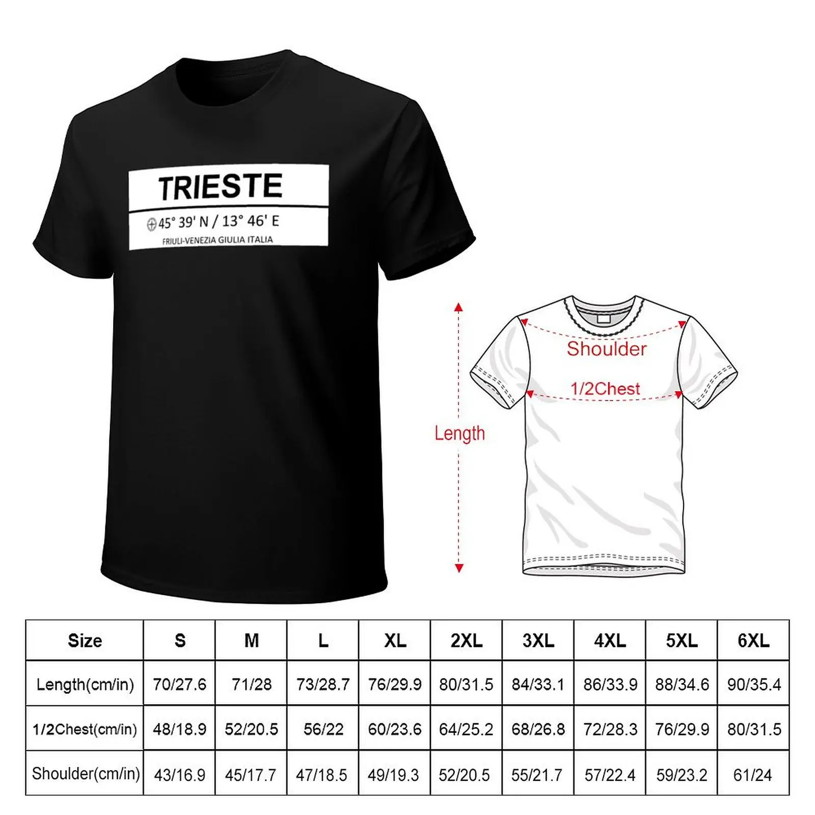 Trieste T-Shirt t shirts for man pack white T-Shirt