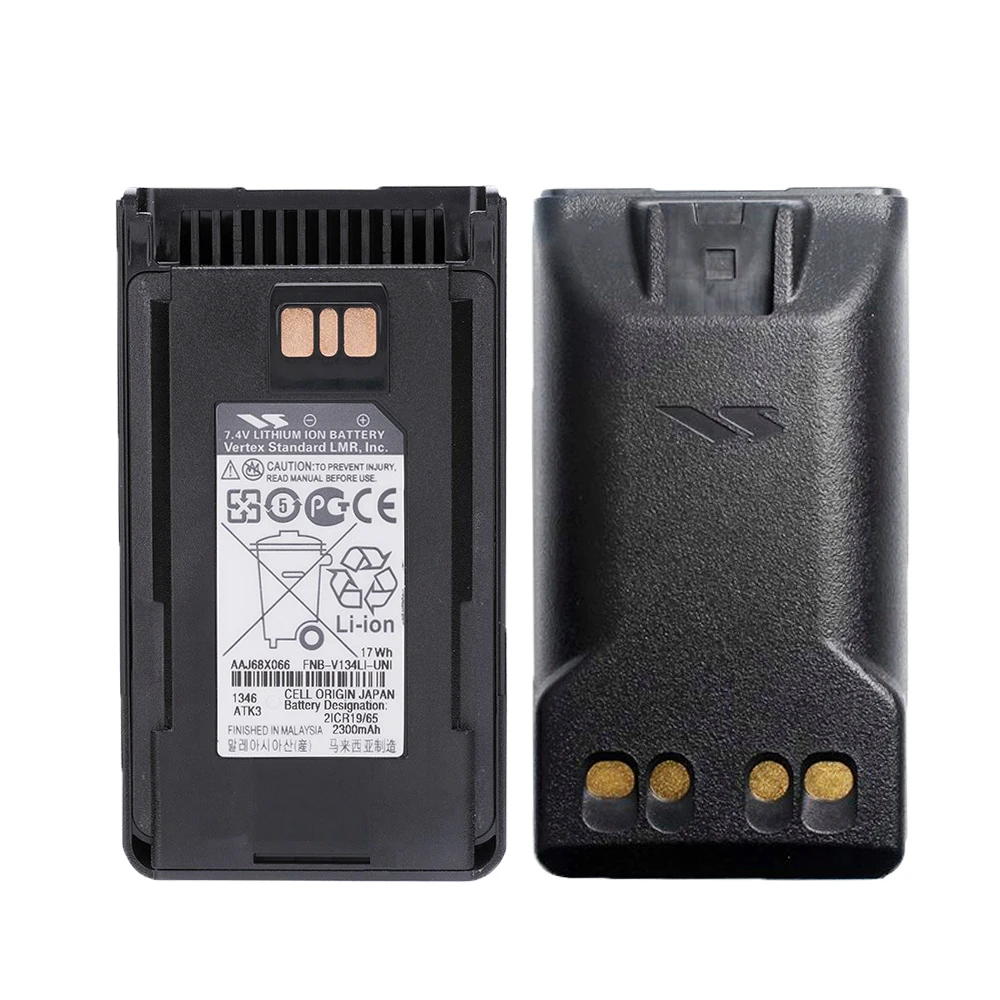 Walkie Talkie FNB-V134Li Li-ion Battery for YAESU EVX-231 EVX-530 EVX-261 EVX-539 VX-260 Two Way Radios Replacement Battery