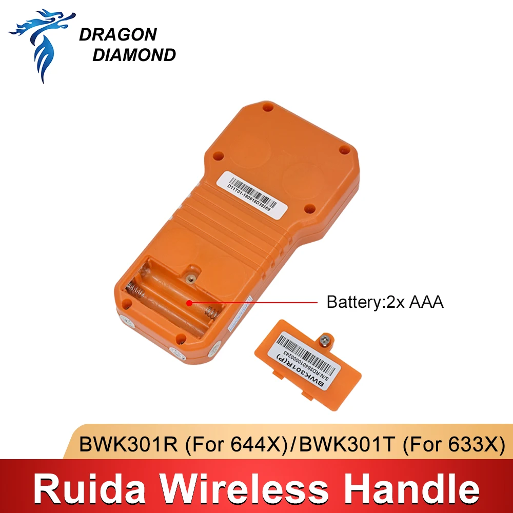 Ruida Wireless Operating Handle BWK301R BWK301T for RDC6442G RDC6442S RDC6432G RDC6332G/M CO2 Laser controller - Image 5
