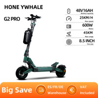HONEYWHALE G2PRO Adult Electric Scooter 600W Motor City Escooter 54.6V16AH Battery 10 Inch Tire Foldable E-Scooter
