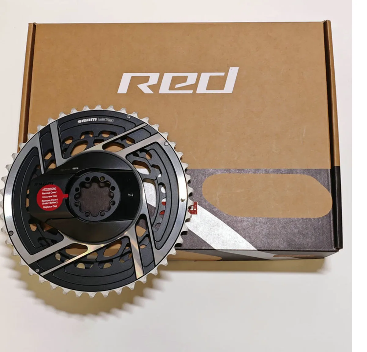 

Комплект измерителя мощности SRAM RED AXS с звездочкой PM-AXS-KITR-E1, 12-скоростной измеритель мощности с прямым креплением X-Range Gear