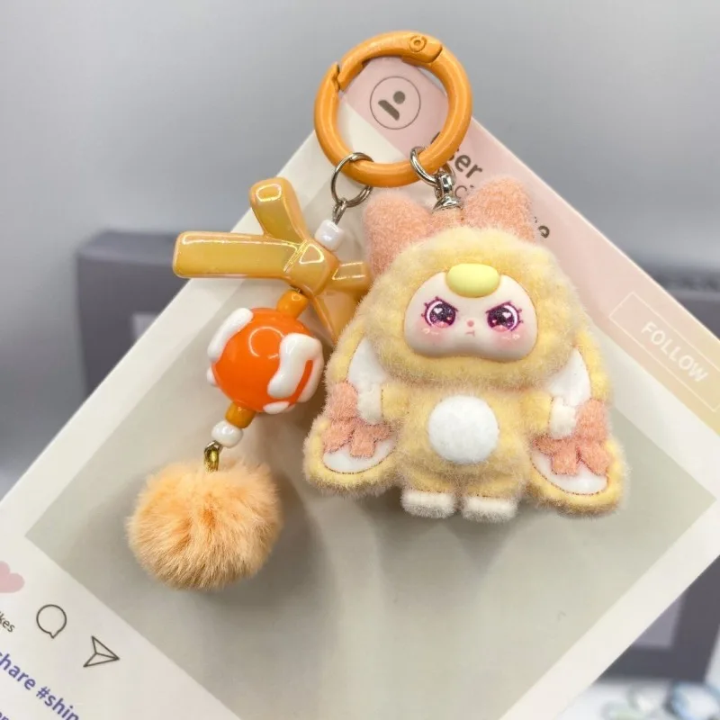 في عام 2025، الطفل الجديد يبلغ من العمر ثلاثة سنوات لطيف قلادة حقيبة مدرسية لطيف عروسة كارتون فتاة معلقة طالب مفتاح سلسلة هدية صديقة