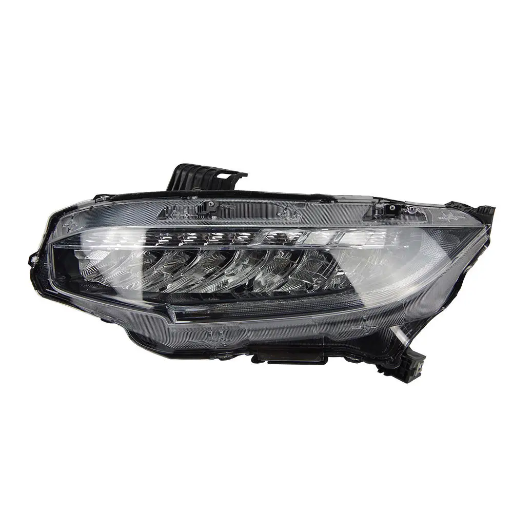 Car Styling Head Lamp for Headlight Projector Lens 2016-2020 Civic X Dynamic Signal Drl Automotive Accessories