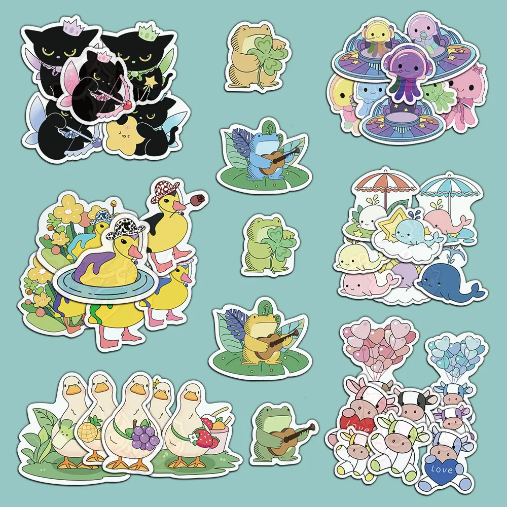 8 teile/satz niedlichen kreativen Meme Festival Traum Zoo DIY Desktop Briefpapier Cup Aufkleber