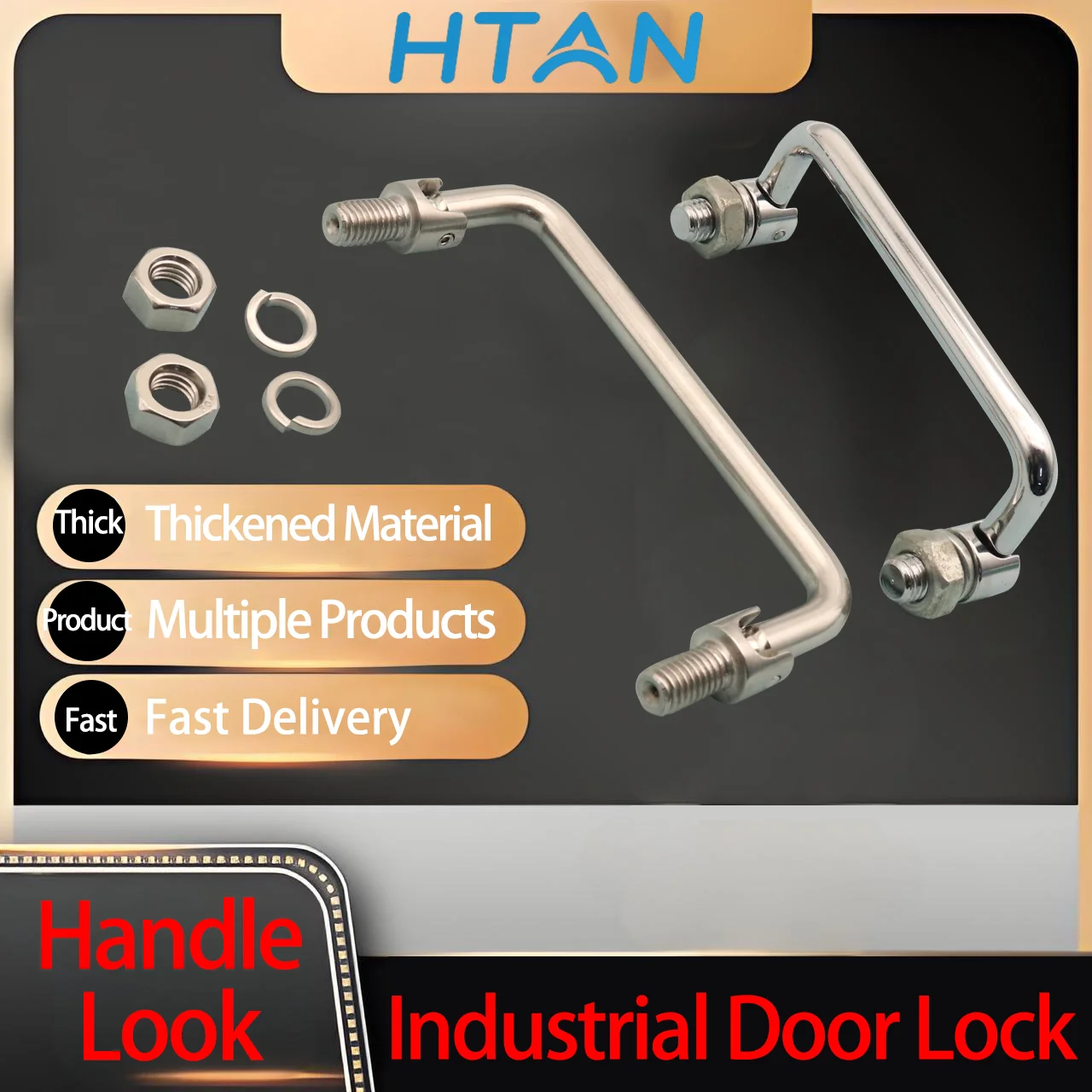 

Stainless Steel Or Iron Folding Handle Industrial Electrical Equipment Toolbox Movable Door Handle