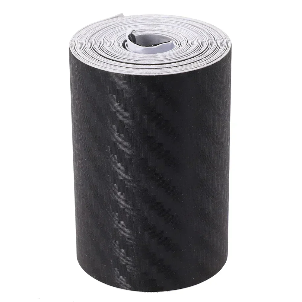 1 Pc Carbon Fiber Car Sticker Carbon Fiber Waterproof Door Sill Anti Scratch Protector Tape Accessories