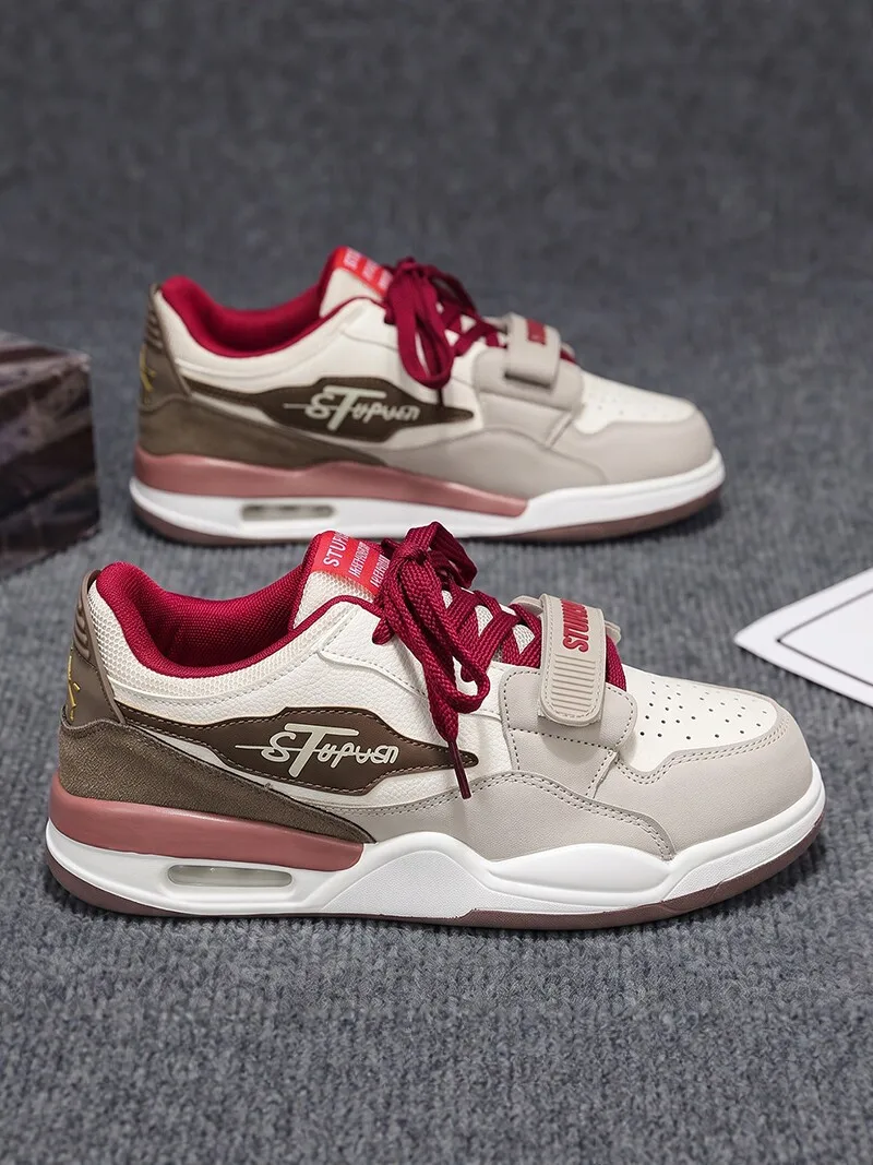 Casual Men's Shoes 2026 New Autumn Air Cushion Heightening Youth Small Design Bread Shoes Leisure Sports Platform Shoes