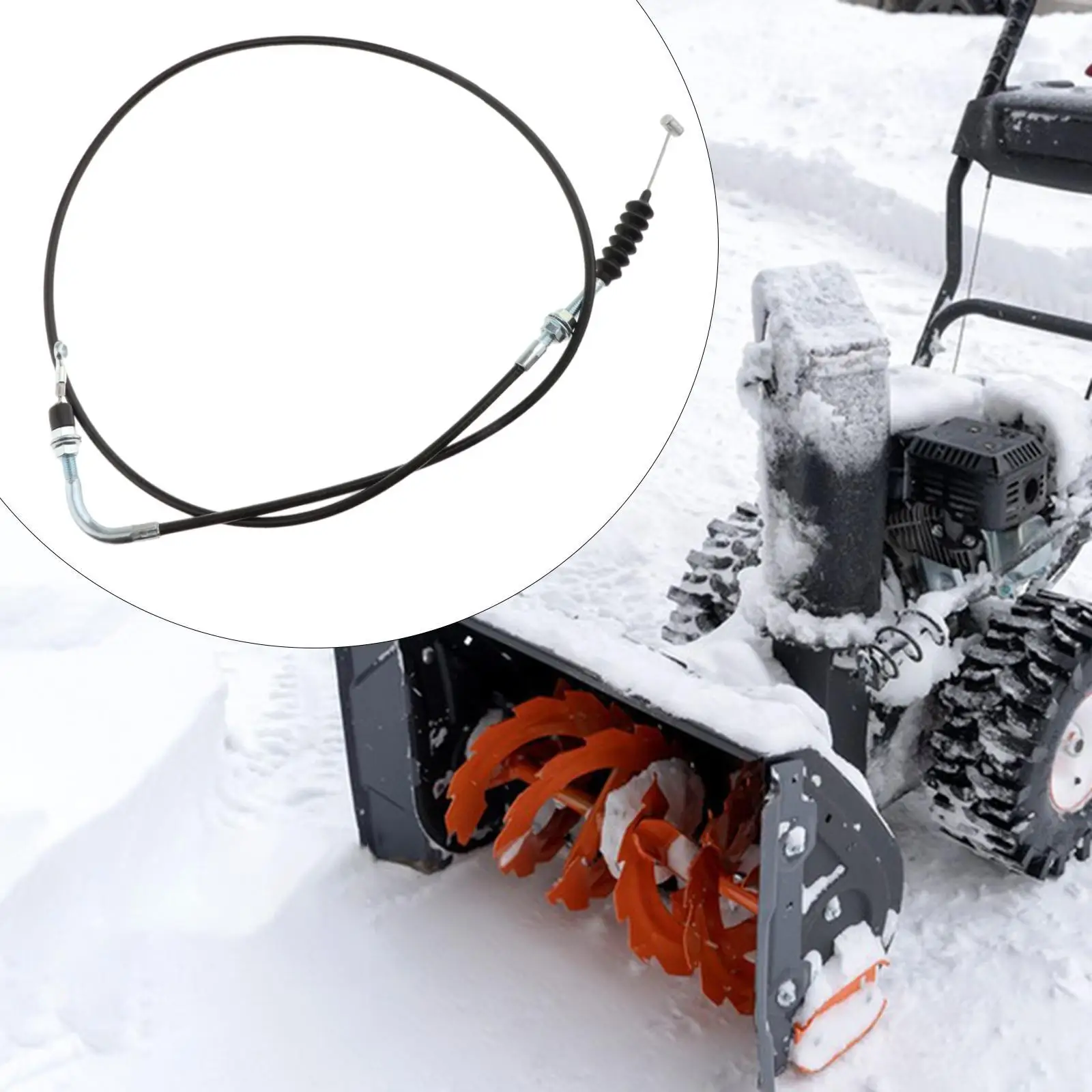 6900406 Snow Blower Chute Deflector Cable Easily Install 50inch Long Repair