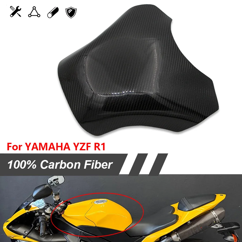 

Pure Carbon Fiber For Yamaha YZF R1 2009-2011 2012 2013 2014 Motorcycle Carbon Fibre Fuel Tank Shelter Protect Carbon Fiber Cove