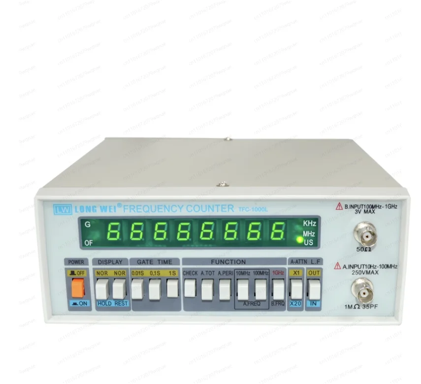 

TFC-2700L Многофункциональный высокоточный частотомер 8 прибор со светодиодным дисплеем 10 Гц-2,7 ГГц Частотомер высокого разрешения