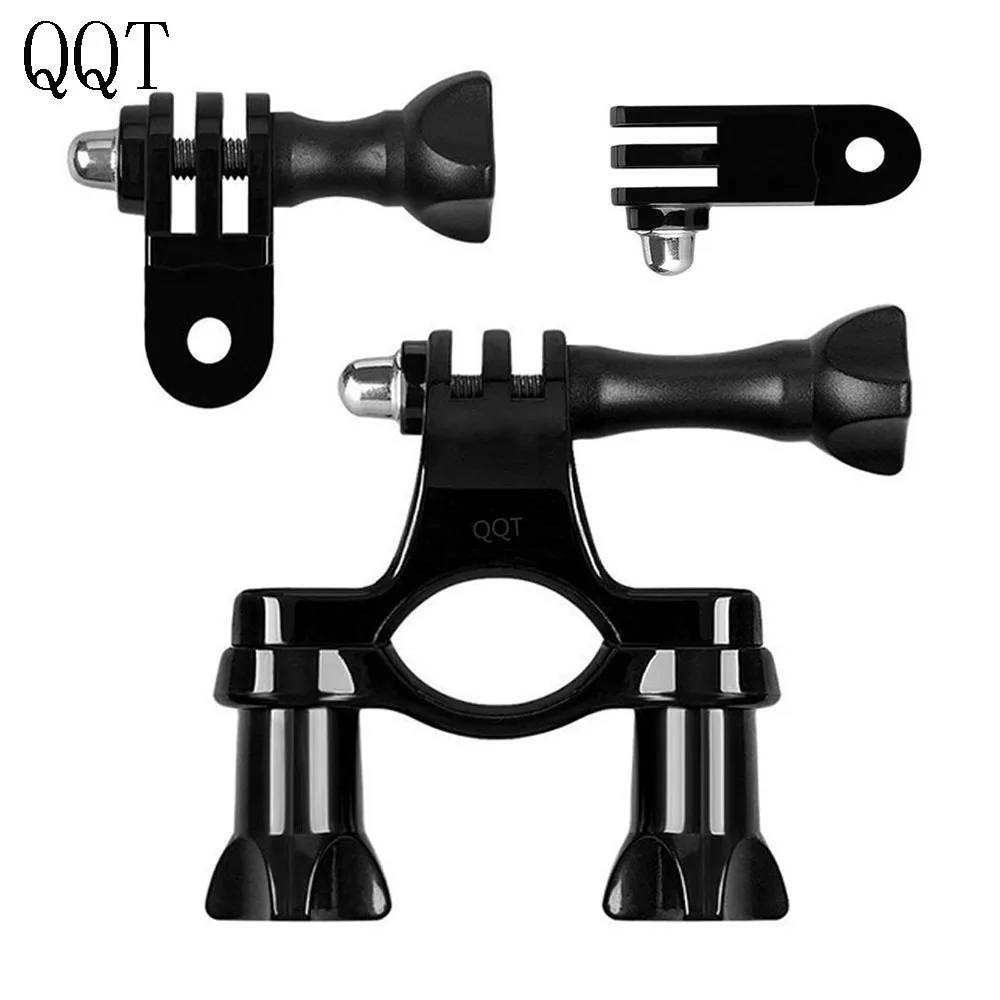 QQT for gopro Hero11 10 9 8 7 6 5 4 3Three-way bicycle bike handlebar handlebar mount mounting bracket Sports camera accessories