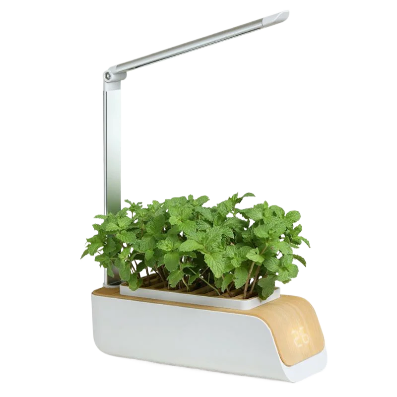 

High Quality Flower Pot Light Emitting Diode Smart Flower Pot Automatic Smart Indoor Home Hydroponics Kit Smart Garden