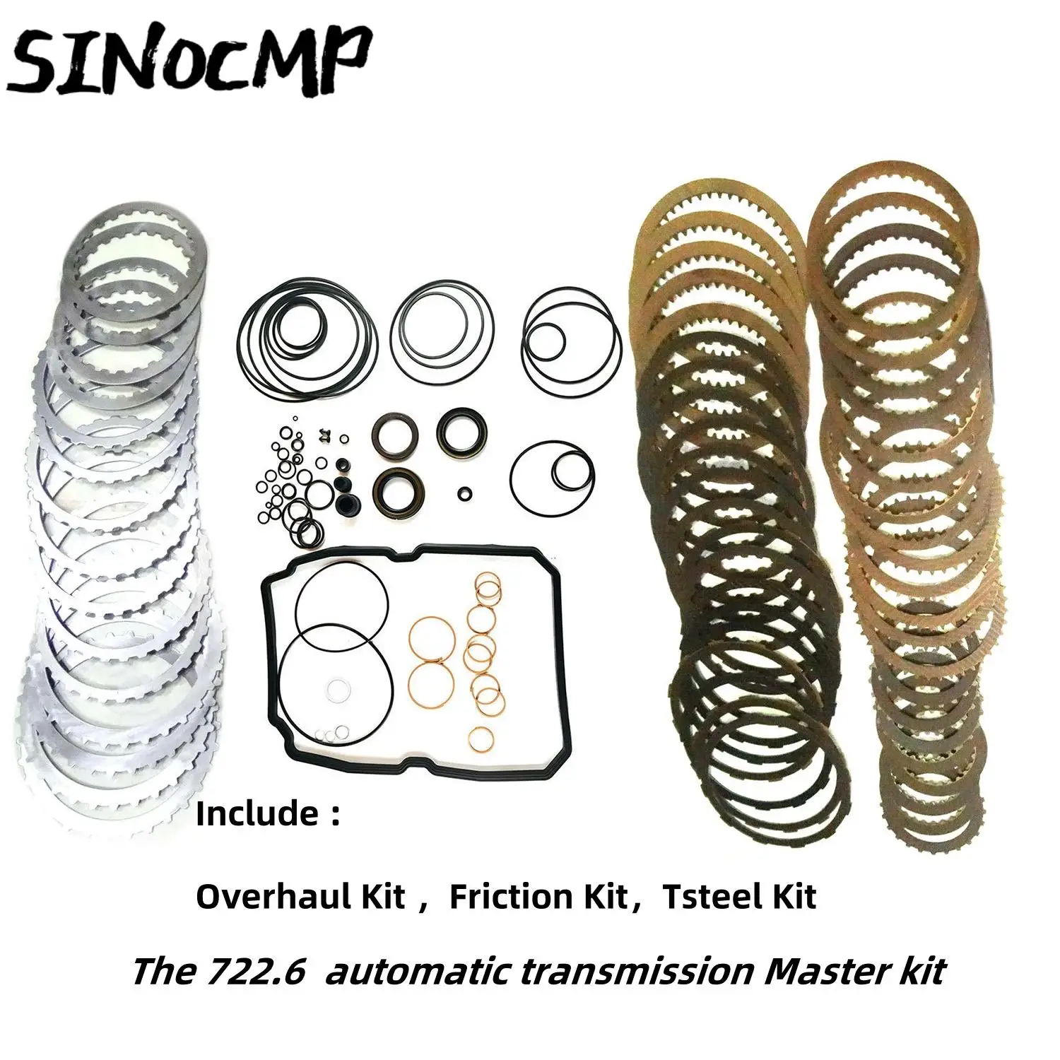

1 Set 722.6 Transmission Repair Kit For Mercedes Benz 5-SPEED 2002-ON Transmission C-Typ Transmission Rebuild Kits Auto Parts