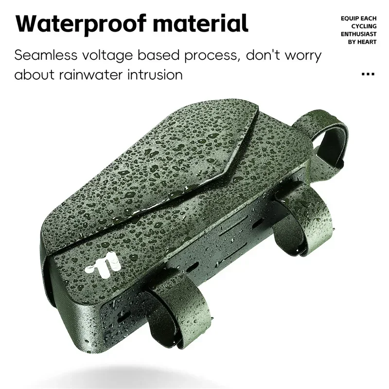 

WEST BIKING MTB Road Bike Front Frame Structured Bag Bike Accessories Bicycle Rack Bag Waterproof Bike Magnetic Lid Top Tube Bag