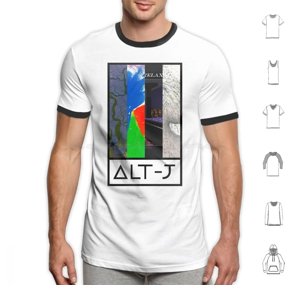 Copy Of Alt-J-Discography 2 T Shirt Big Size 100% Cotton Alt J Bon Iver Radiohead Music Arcade Fire Indie Album Pitchfork Beach