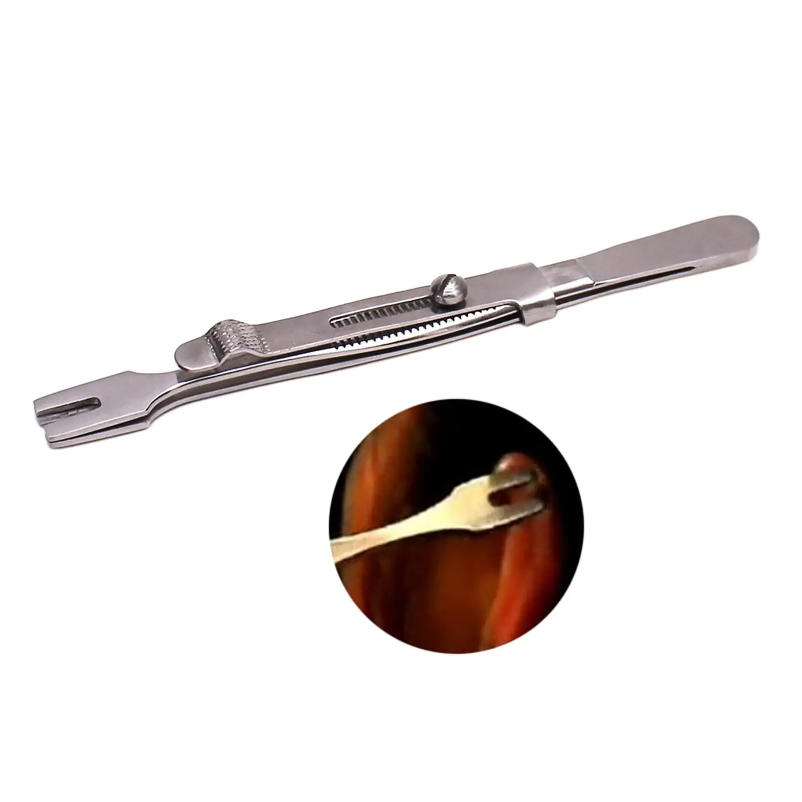 Tweezer Clamps Easy Lock Professional Tools for Ear Piercing