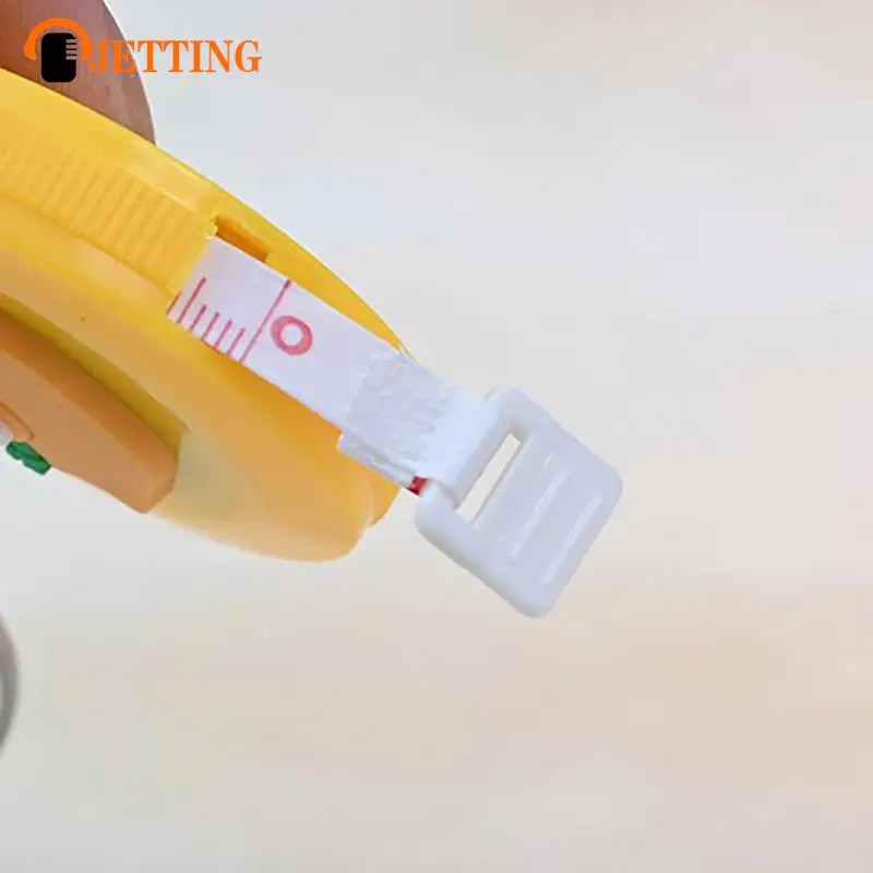 Cartoon Mini Tape Meet Multifunctionele Ronde Draagbare Meetlint Drie Omtrek Borstomvang