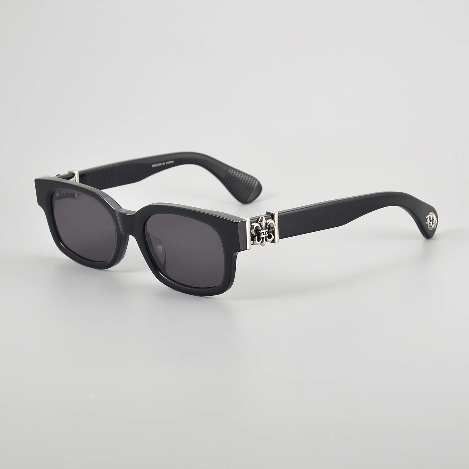 2025 New Women's Beach Party Sunglasses Rectangular Men's Classic Retro Acetate Fashionable UV400 Driving Sunscreen Sunglasses