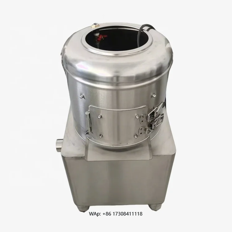 

China Commercial Potato Peeler - Automatic Electric Potato Cleaning Peeler with Thickened Steel Plate