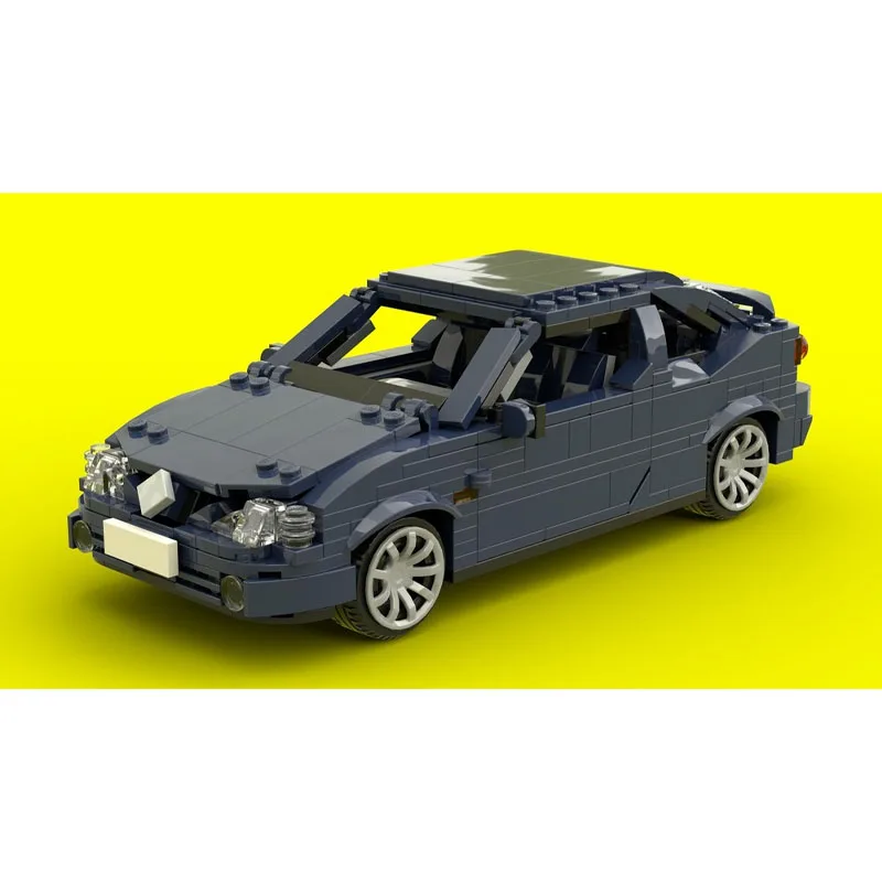 MOC-176415 clásico icónico tijera puerta coche deportivo carreras ladrillo modelo 609 PartsMOC creativo niños juguete para regalo de cumpleaños