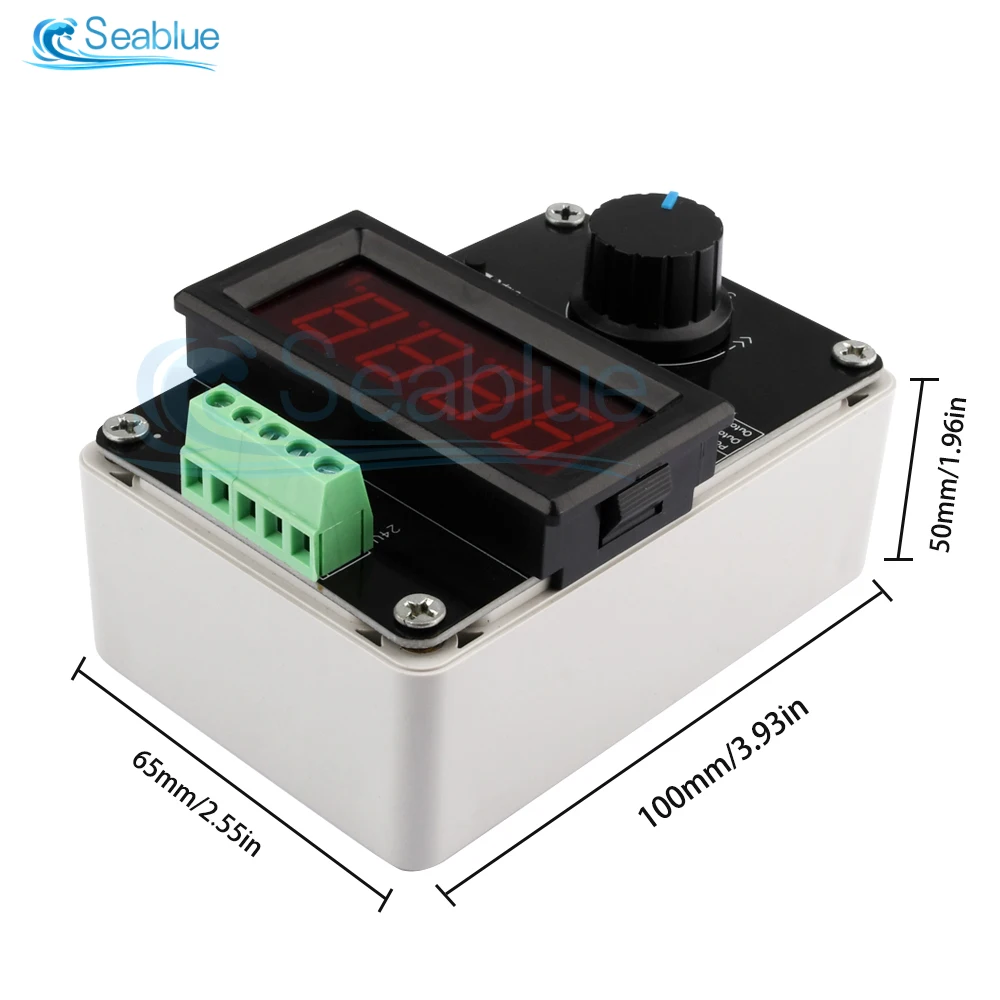 4-20mA 0-10V Voltage Signal Generator DC 24V Power Supply Digital Display Current and Voltage Transmitter Measuring Instrument