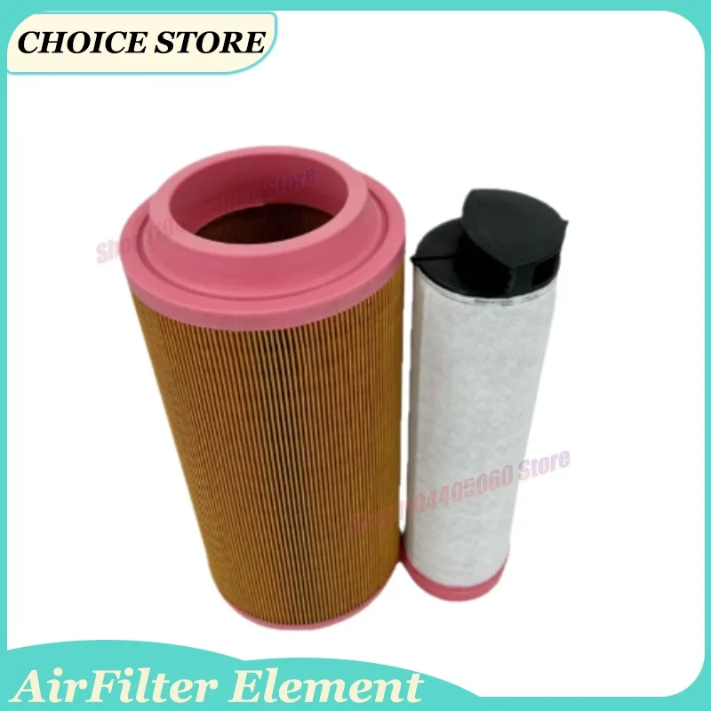 C20500 + CF500 Air Filter Kit Replaces 49131, 49132, 222-9020, 2229020, P778994, P780036, RS3992, RS3993, Fit Air Compressor