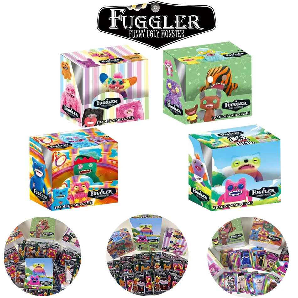 

2025 New Random Fuggler Ugly Monster Cards Classic Children Cards of Collection Trading Cards