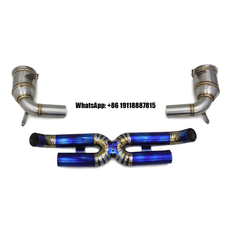 

BSK Full Exhaust System for PORSCHE 911 992 Turbo S 3.8T 2020-2023 Street Car Titanium Pipes Catback Muffler Header Downpipe