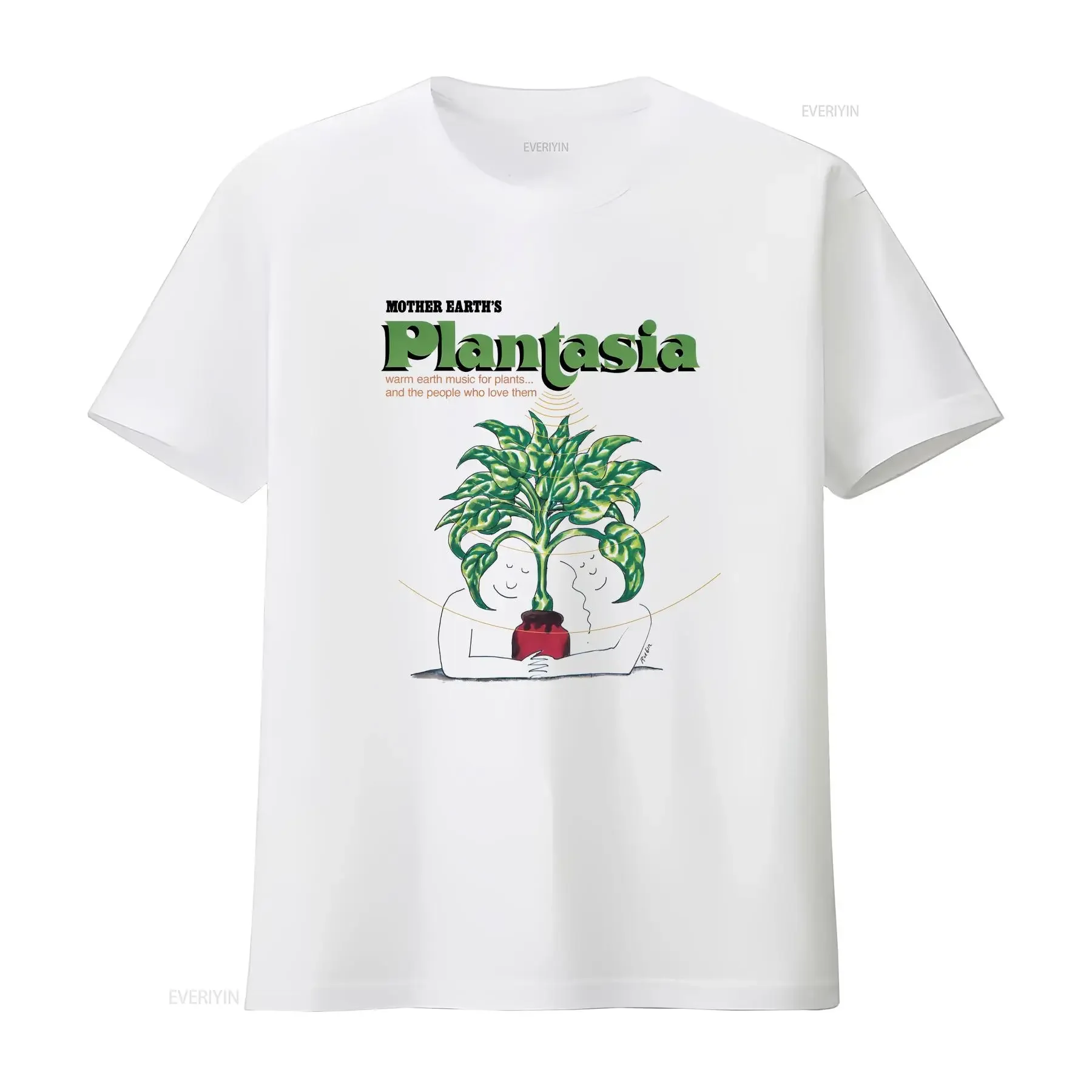 

New Limited Plantasia Funny T Shirt Size S 5XL vintage Washed Slightly homme fashion Top For Everyday Wear Breathable Unisex