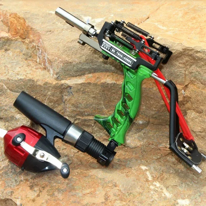 Мощная рогатка с подставкой для запястий, охотничья стрельба, дартс, стальные шарики, лазерная рогатка, катапульта для стрельбы из лука, инструменты для кемпинга и рыбалки