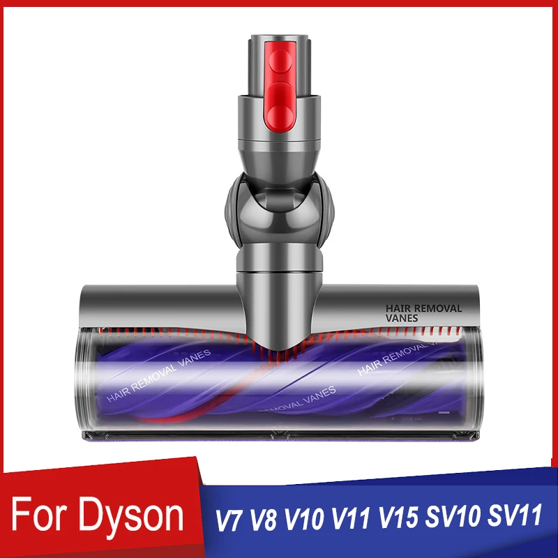 Quick Release Head Replacement For Dyson V7 V8 V10 V11 V15 Anti-winding Direct Drive Suction Head for Hardwood Floor Carpet Part