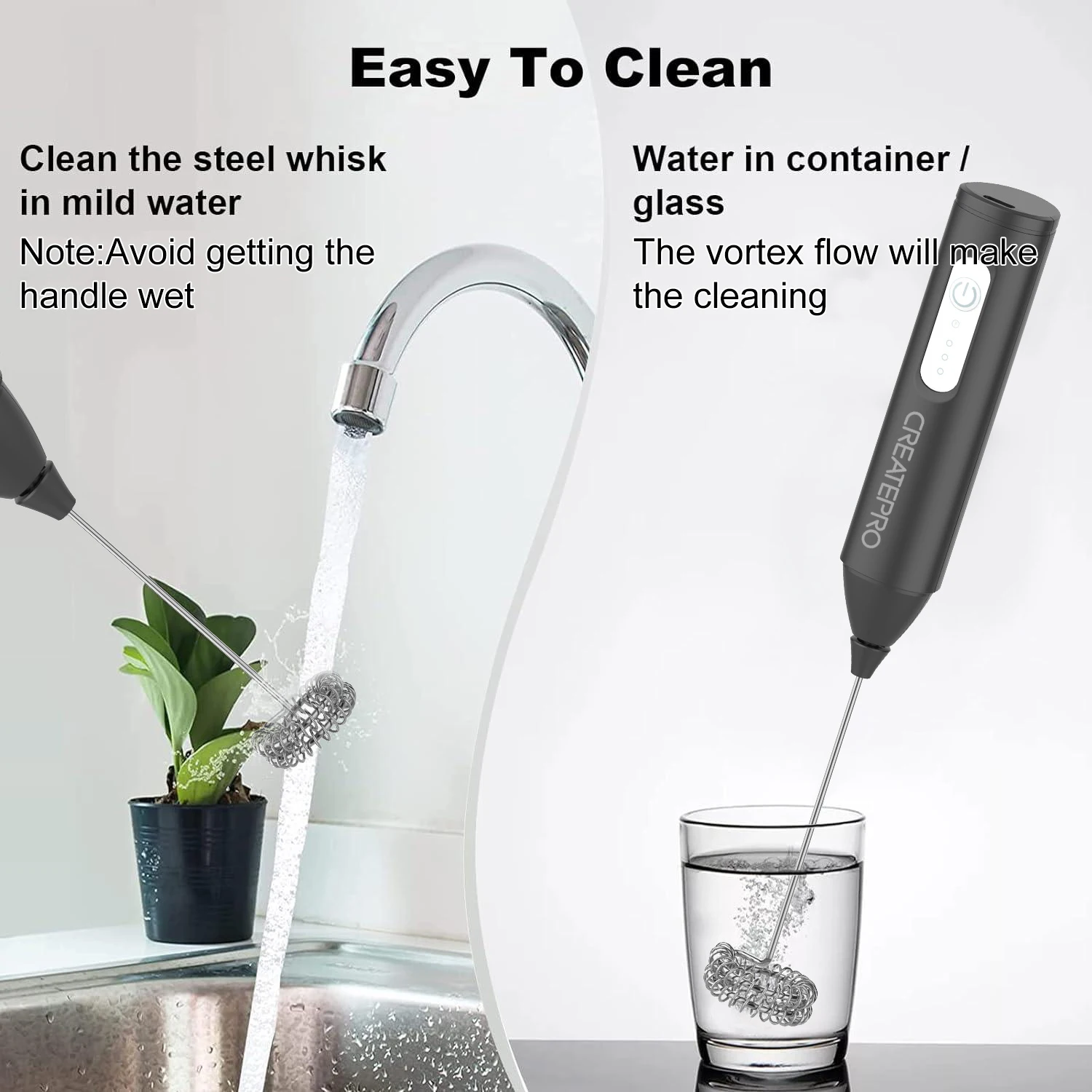 충전식 우유 거품기 자동 핸드헬드 폼 메이커 전기 우유 - Electric Milk Frother Handheld 리뷰 및 가격