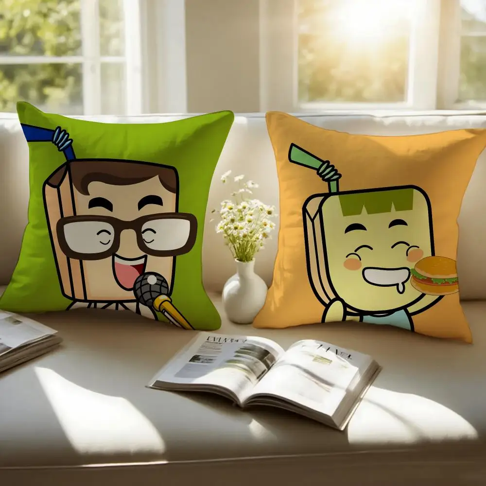 HAPPY FATHER HAPPY SON Cushion Cover Cushion Cover Soft & Easy-Wash Versatile For Couch, Bed, Travel And Office