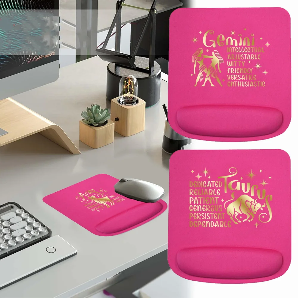 Ergonomic Protecting The Wrist Mouse Pad Thickened Non Slip Mice Mat Soft Mousepad for PC Laptop Computer for Star Pattern