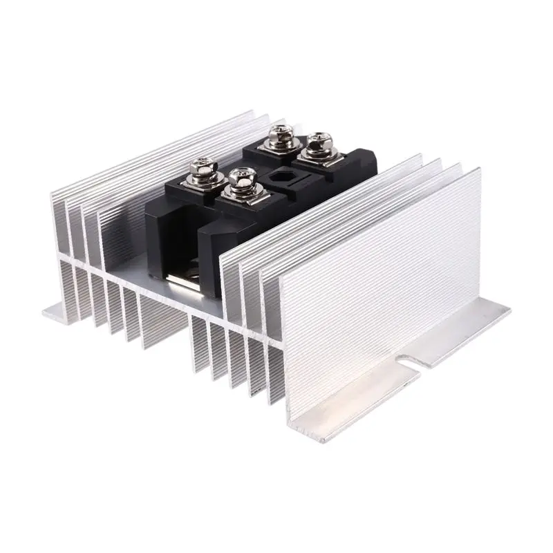 [A92Z!NEW】 MDQ 100A 1600V 1 Phase Volt Silicon Diode Metal Case Bridge Rectifier Single Amp Module