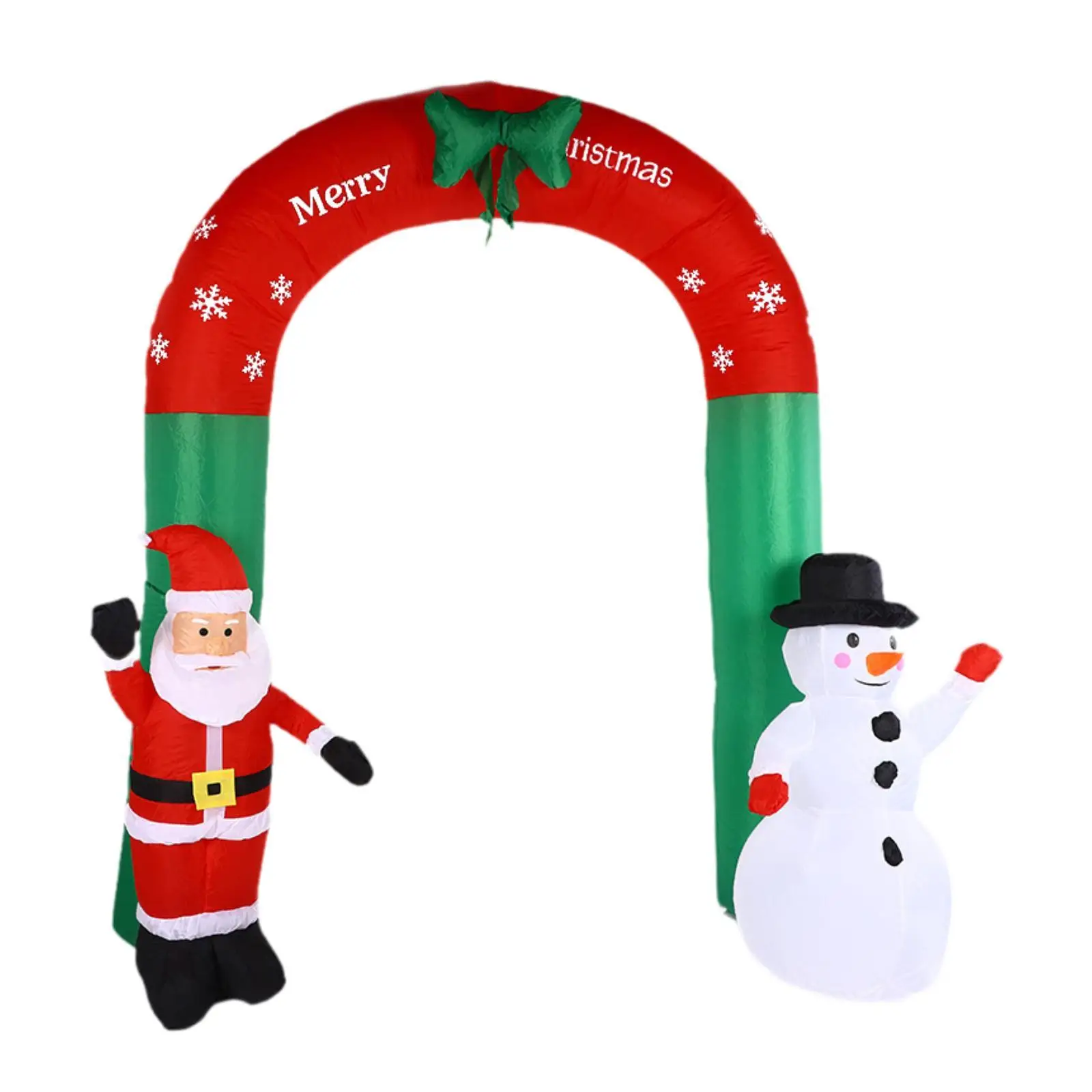 Christmas Inflatables Archway 2.5 M Outdoor Decoration Inflatable Christmas Arch for Indoor Garden Holiday Outdoor Coffee Shop