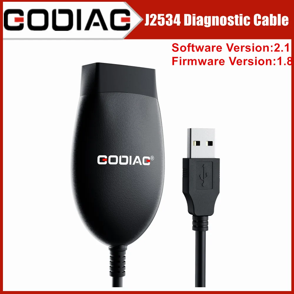 GODIAG J2534 GD101 update version of ELM327 Diagnostic Scan Tool Support for J2534 Passthru J1979 Compatible