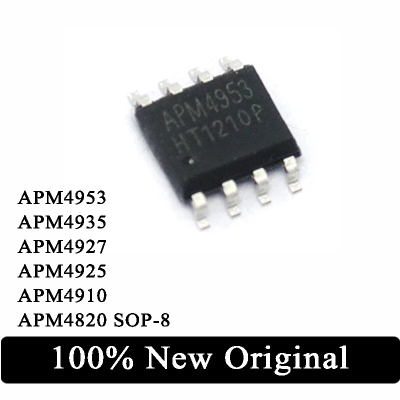 

10pcs apm4953 apm4935 apm4927 apm4925 apm4910 apm4820 sop-8 ic chip für pcb bom versand kostenfrei großhandel