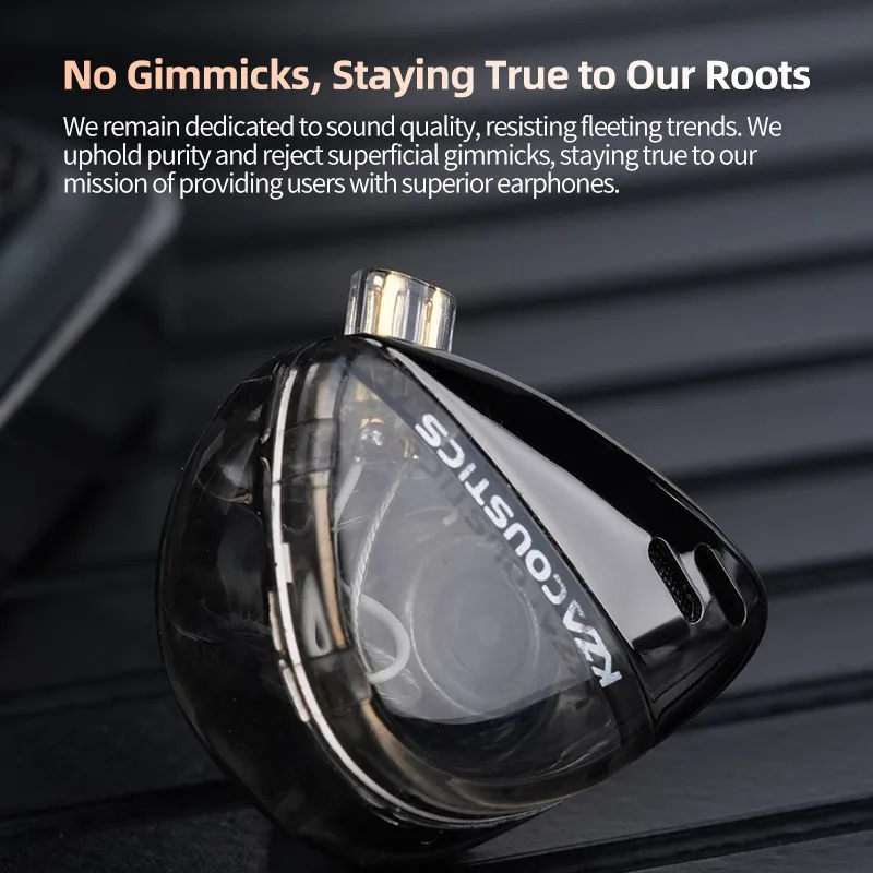KZ Libra X in-ear oortelefoon, afneembare kabel bas-oordopjes, HiFi IEM-oortelefoon, muziekliefhebbers Ultra brede dynamische oortelefoons