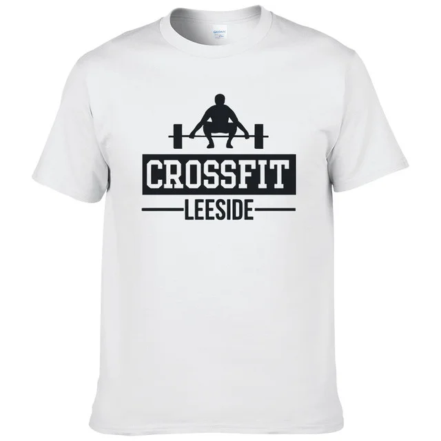 Crossfit Fitness Pure Cotton EU size t shirt designer men t shirt comic man clothing