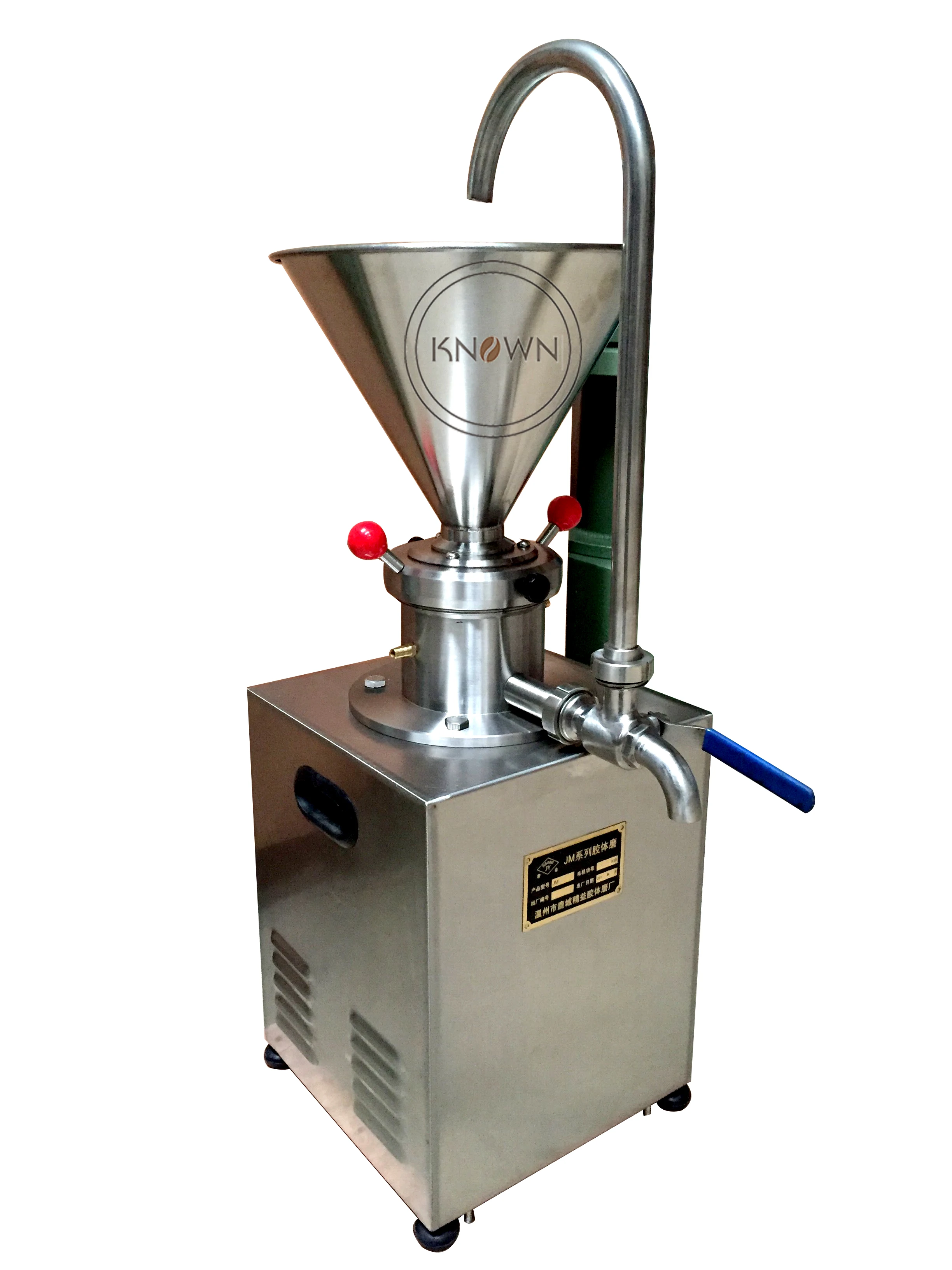 

Strainless Steel Blueberry Jam Colloid Mill Peanut Butter Machine Multifunctional Chocolate Tomato Grease Sesame Making Machine