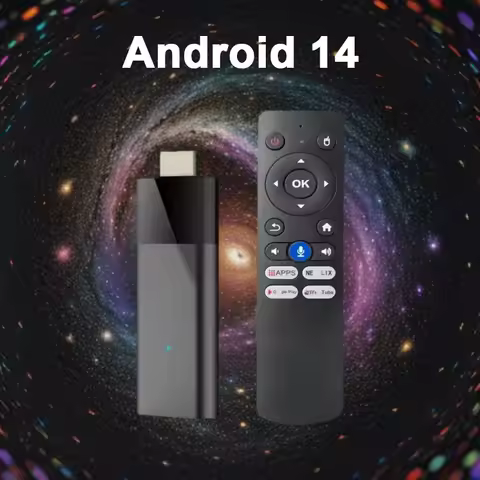 Mini TV Stick Q12 Android 14 Allwinner H313 16G 32G 64G 128G 8K Video BT5.4 2.4G&amp;5G Dual Wifi Voice Remote Global Version TV Box