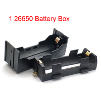 26650 Battery Holder SMT THM Batteries Case Storage Box 26650 DIY Rechargeable Battery Shell with Pin