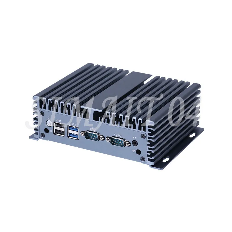 

N100 small host industrial control micro mini computer dual network dual string fanless quad-core mini industrial host