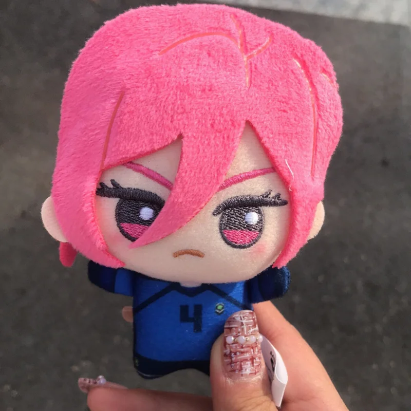 ホット10cmブルーロックヒオリ・イサギ・ヨウイチ・ナギ・セイシロ・ミカゲドールふわふわマウメットペンダントパペットキーホルダーチャーム子供誕生日プレゼント