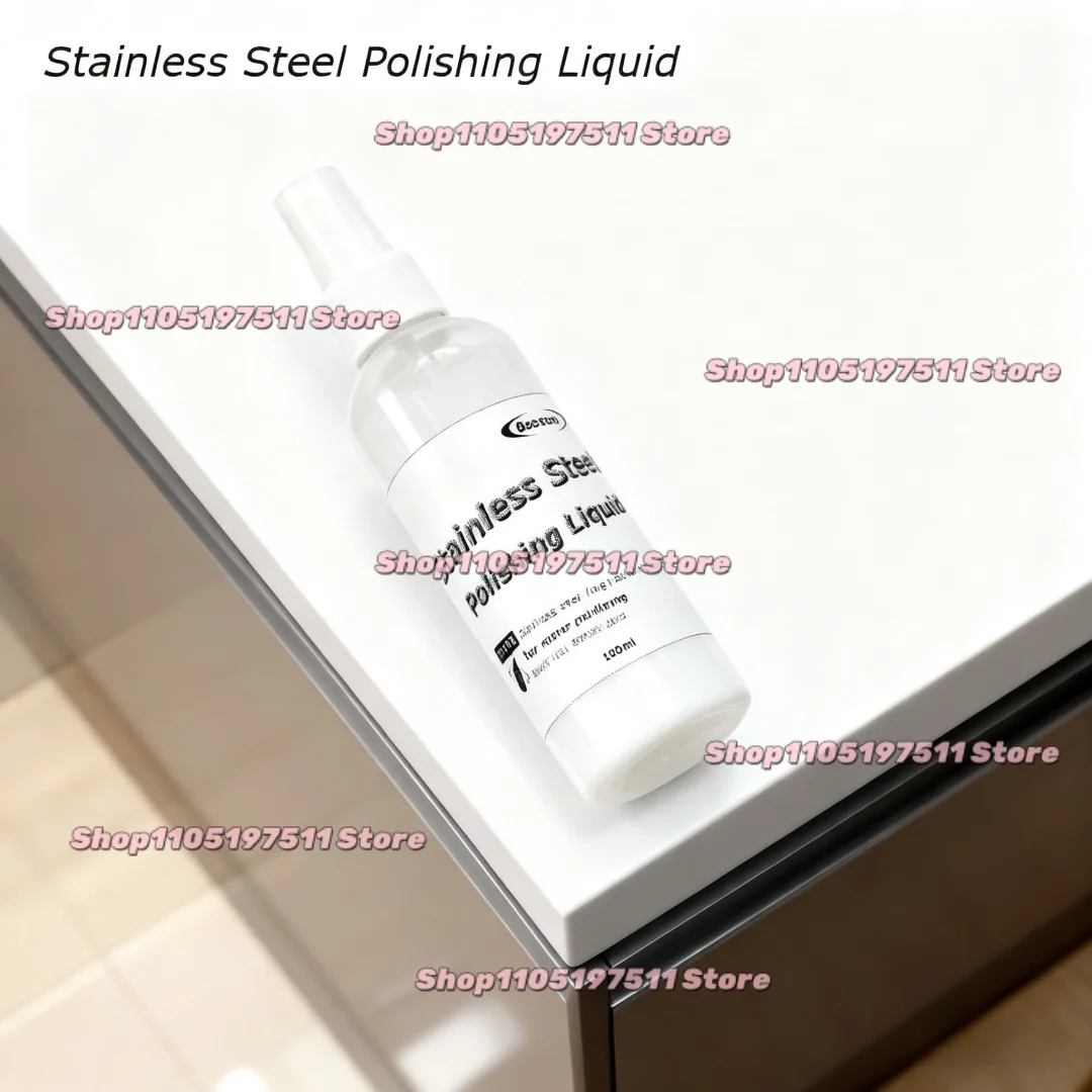100ml Stainless Steel Mirror Shine Polishing Liquid Metal Super Polishing Finish Grinding Fluid