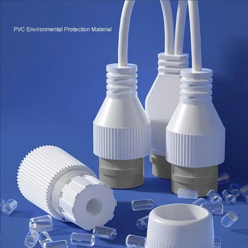 MOLF Professional فاصل PoE مقاوم للماء، فاصل متزامن عبر الإنترنت يدعم مراقبة POE، اتصال سهل للصناعة